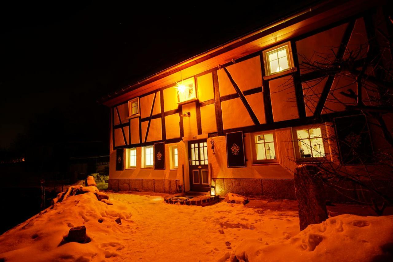 Goldbachhaeuschen Villa Olbersdorf Dış mekan fotoğraf